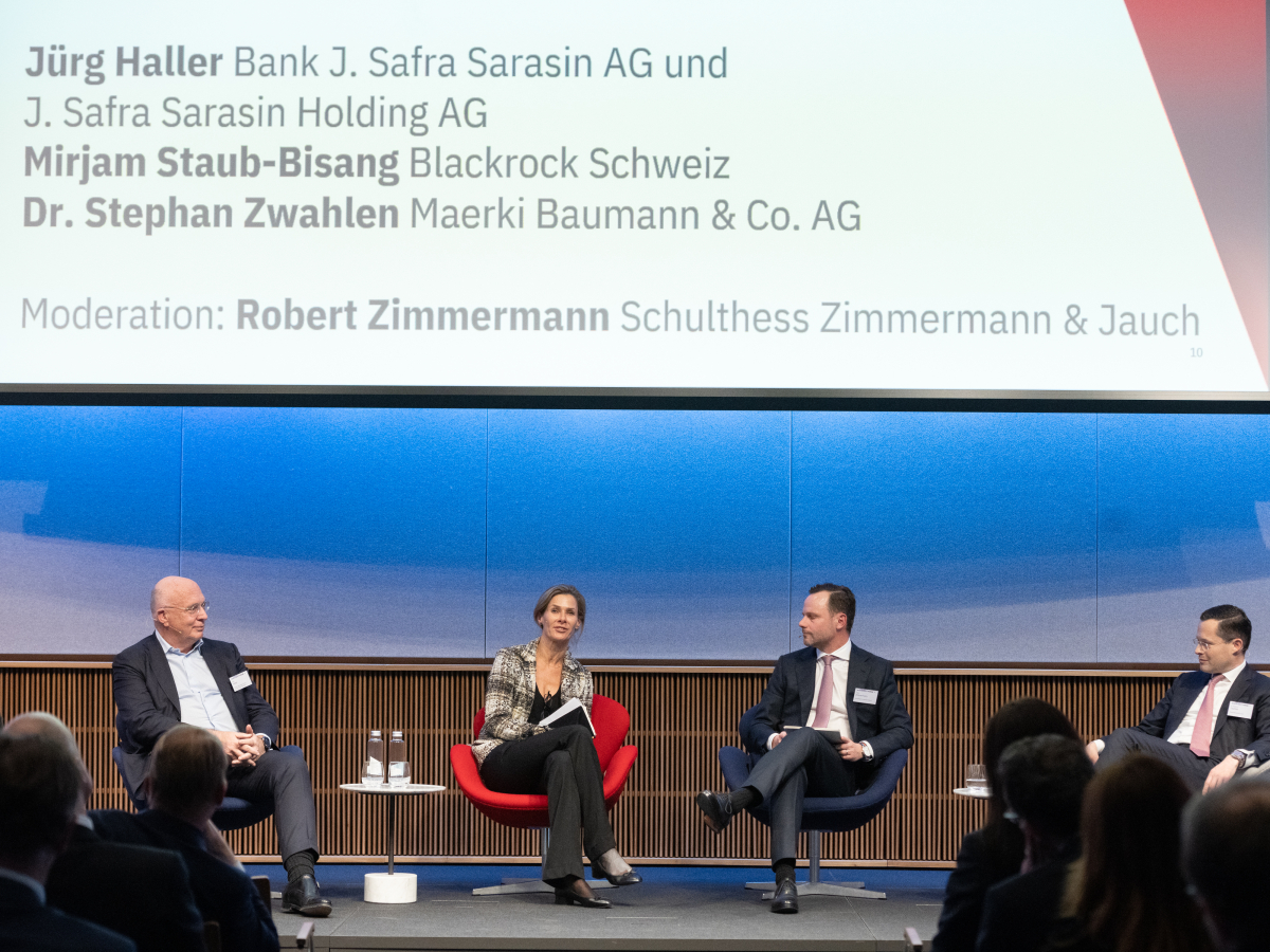 Schulthess Zimmermann & Jauch is a partner to the conference series Vision Bank